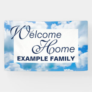 Blue Heaven Clouds II + your text & ideas Banner