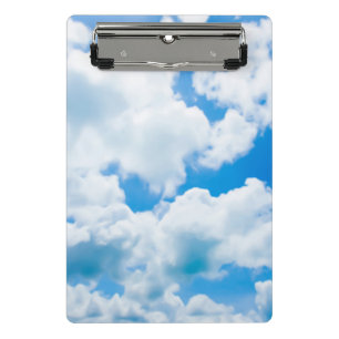 Blue Heaven Clouds II + your text & ideas Mini Clipboard