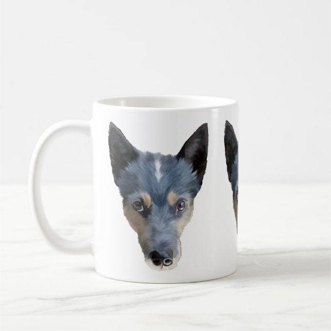 Blue Heeler / Australian Cattle Dog Coffee Mug (Left)