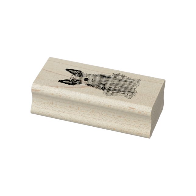 Blue Heeler Cattle Dog ACD Craft Stamp Art (Stamp)