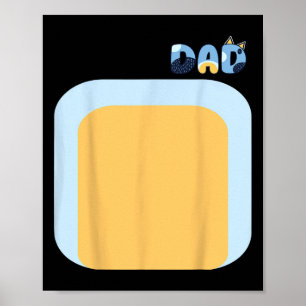 Blue Heeler Dog Dad Matching Family Costumes Diy H Poster