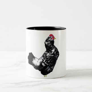 Blue Hen # 2 Two-Tone Coffee Mug