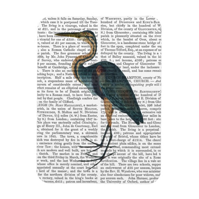 Blue Heron 3 Magnet (Vertical)