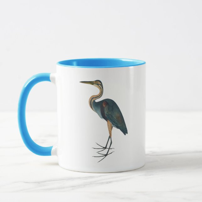 Blue Heron 3 Mug (Left)