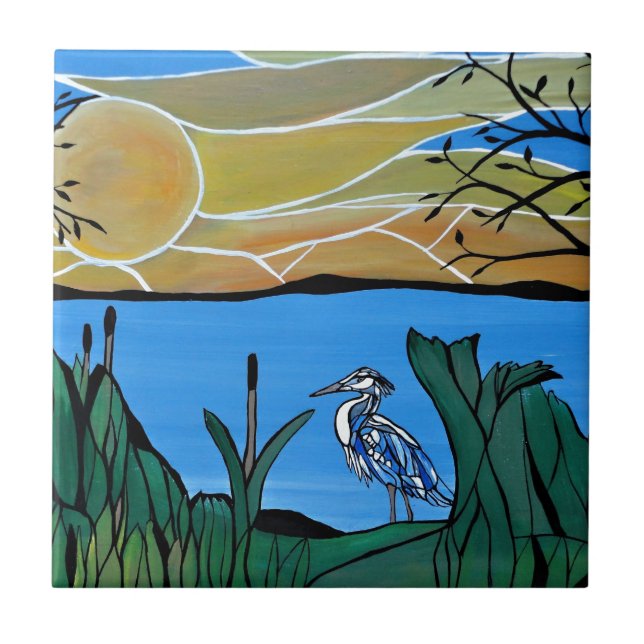 Blue Heron Bay Tile (Front)