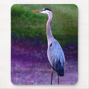 Blue Heron Collection Mouse Pad