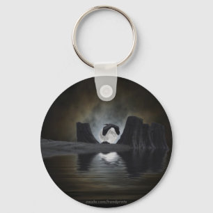 Blue Heron Gifts Key Ring