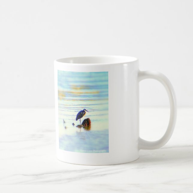 blue heron mug (Right)
