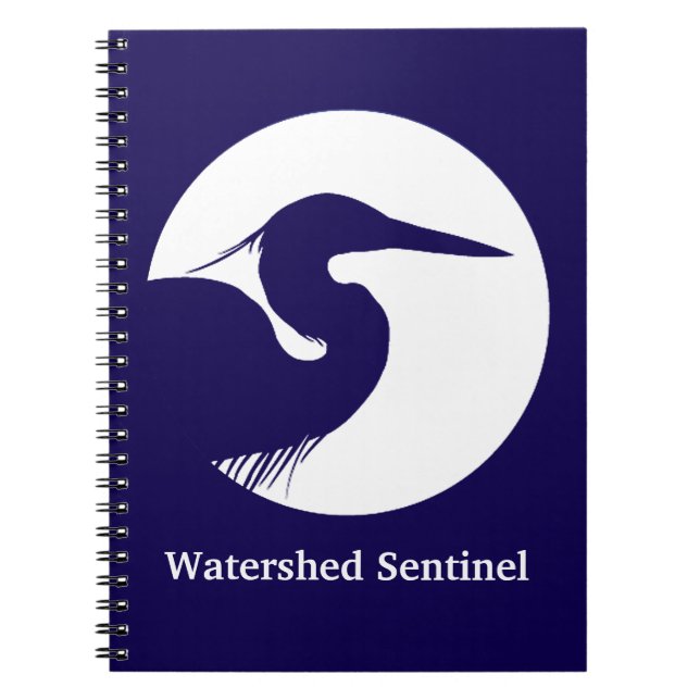 Blue heron notebook (Front)