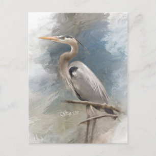 Blue Heron Postcard