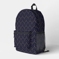 Blue Hexagon Pattern