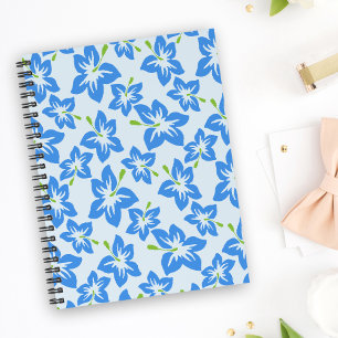 Blue Hibiscus, Blue Flowers, Pattern Of Flowers Planner