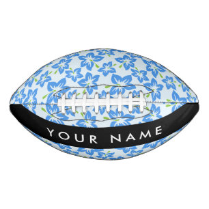 Blue Hibiscus, Blue Flowers, Your Name Football