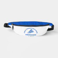 Blue High School Cheerleader Personalised