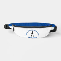 Blue High School Drill Team Dancer Personalised