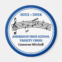 Blue High School Varsity Choir Custom Keepsake