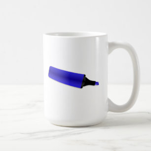 Blue Highlighter Coffee Mug