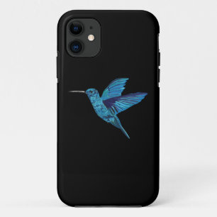 Blue Himmingbird Case-Mate iPhone Case