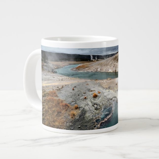 Blue Hole Large Coffee Mug (Front Left)