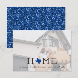 Blue HOME Texas Moving Announcement