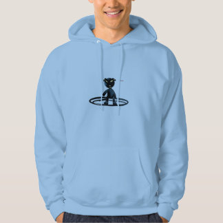 Blue hoodie /cat