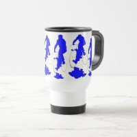 Blue Hoody Bicycle Mug