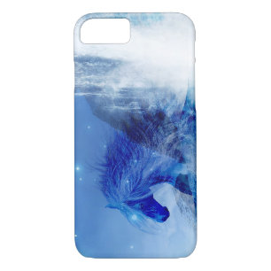 blue horse Case-Mate iPhone case