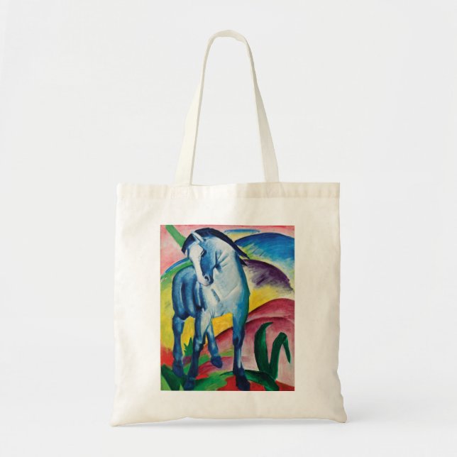 Blue Horse I by Franz Marc Tote Bag (Front)