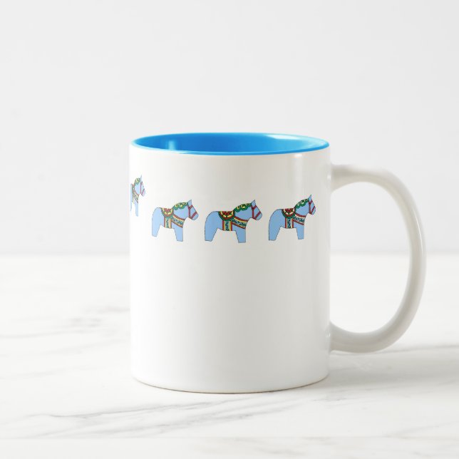 Blue Horse Mug (Right)