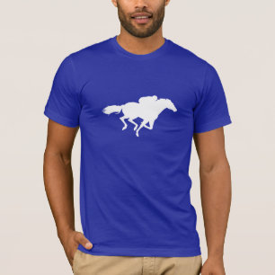Blue Horse Racing T-Shirt