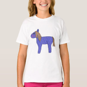 blue horse T-Shirt