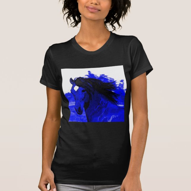 Blue Horse T-Shirt (Front)