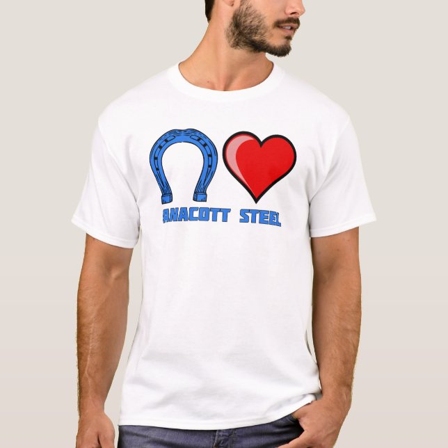 Blue Horseshoe Loves Anacott Steel t-shirt (Front)
