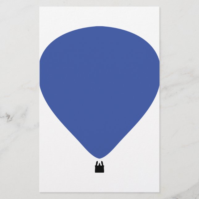 blue hot-air balloon icon (Front)