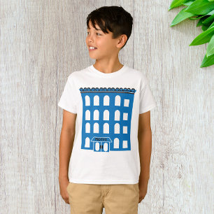Blue Hotel Building T-Shirt