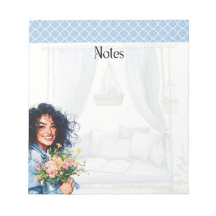 Blue Hour Blooms: Soft & Serene Notes Collection