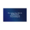Blue House Repairman Service Business Card