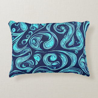 Blue Hues Accent Pillow