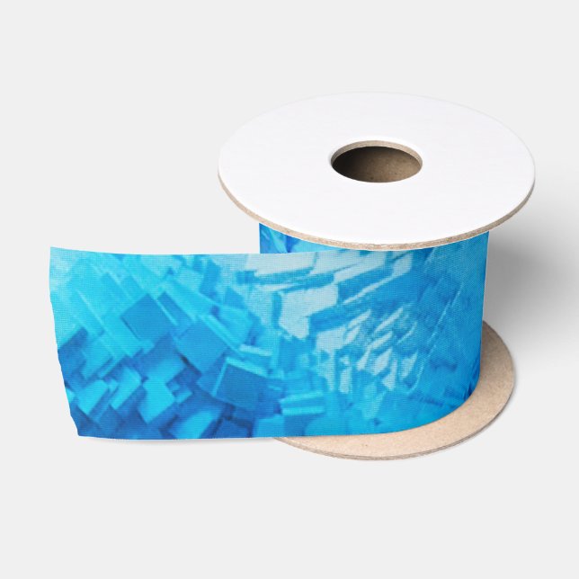 Blue Hues Satin Ribbon (Spool)
