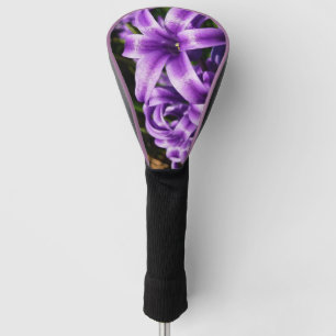 Blue Hyacinth II Spring Floral Golf Head Cover
