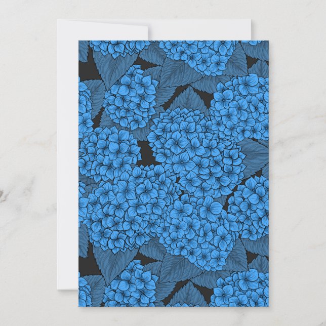 Blue hydrangea (Front)