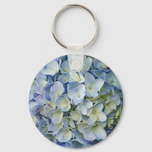 Blue Hydrangea 745 Keychain