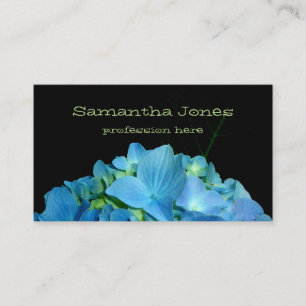 Blue Hydrangea Business Card