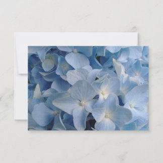 Blue Hydrangea Card Thanks Encouragement Love