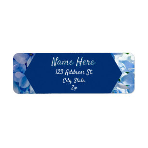 Blue Hydrangea Custom Name