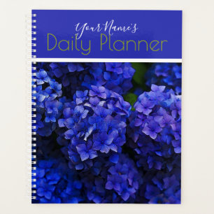 Blue Hydrangea Daily Planner- HAMbWG Planner