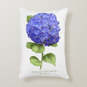 Blue Hydrangea Decorative Cushion