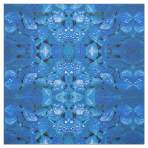 Blue Hydrangea Fabric