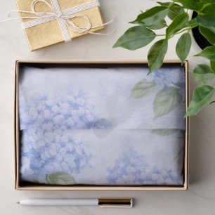 Blue Hydrangea Floral Tissue Paper