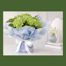 Blue Hydrangea Floral 